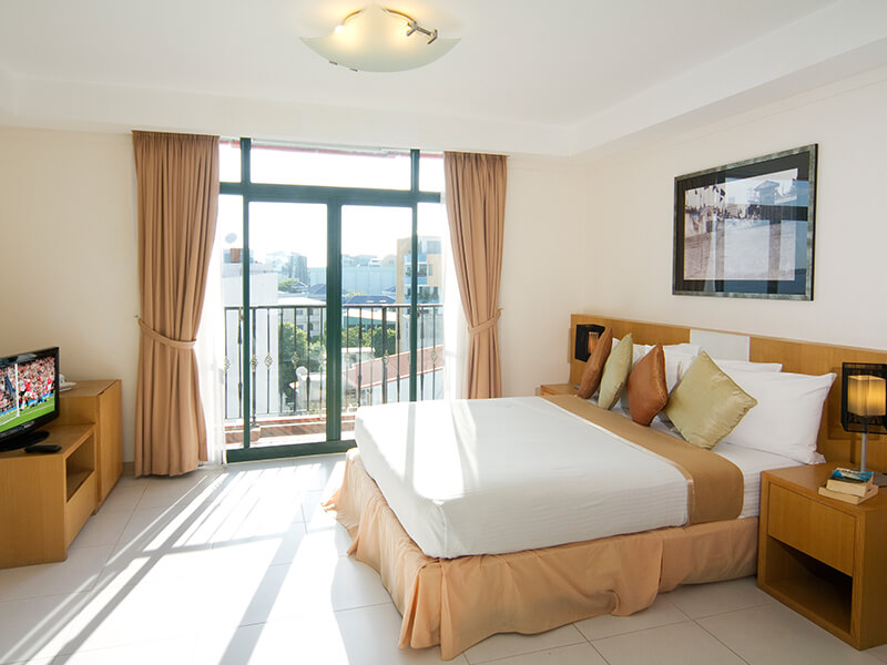 Splendid views from the superior room Maldives