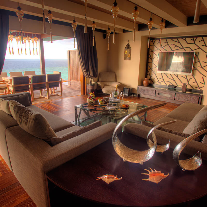 Interior of the royal ocean suit