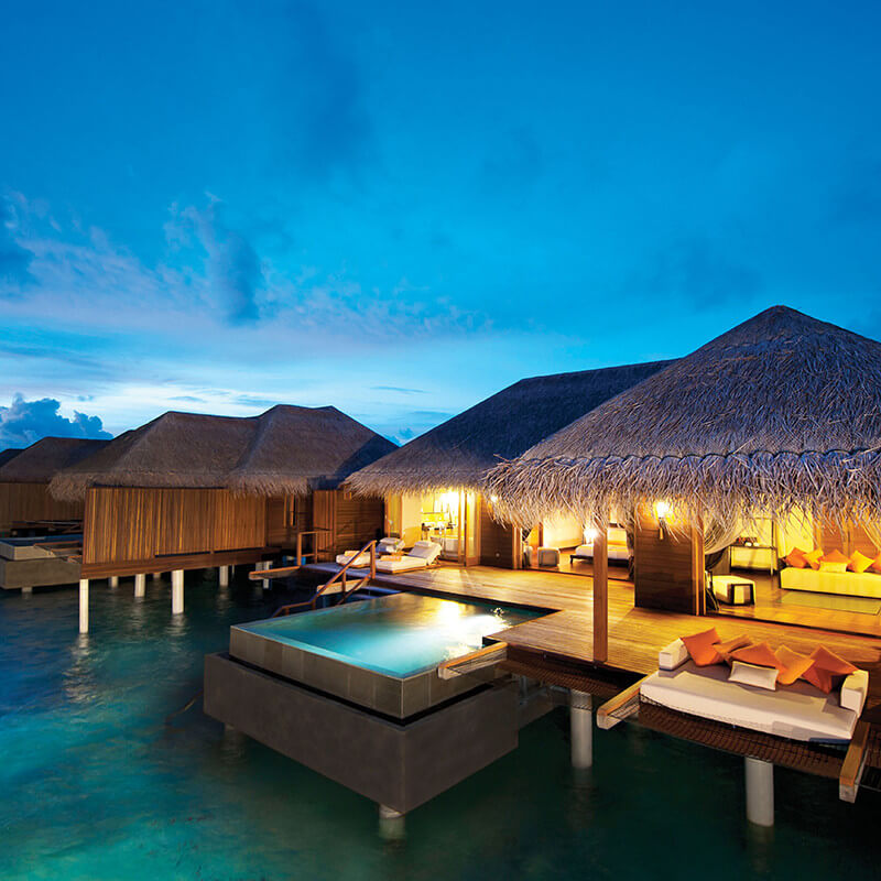 Sunset Ocean Family Suits Ayada Maldives