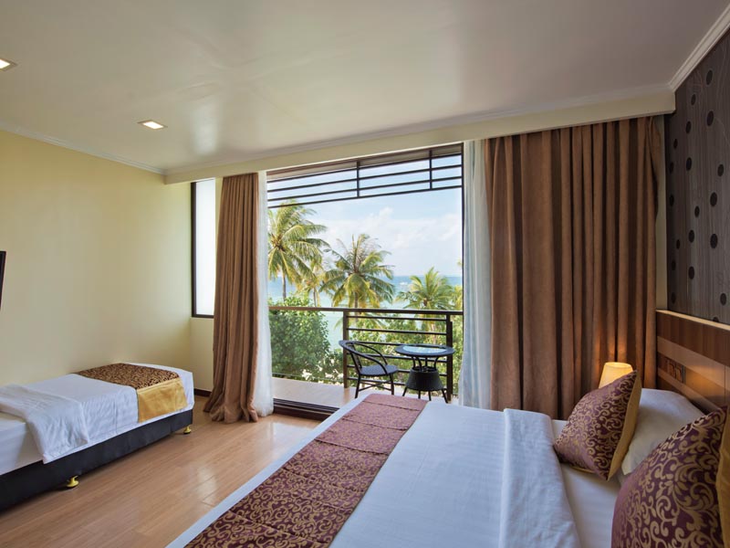 Arena super deluxe rooms with spectacular views of Maldives islands